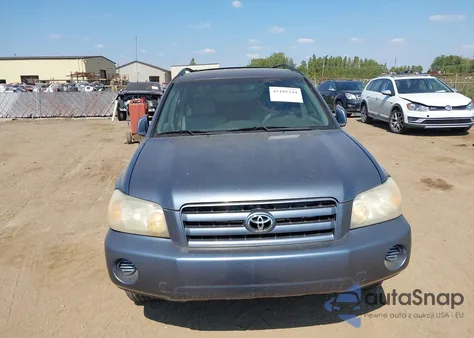 2004 Toyota Highlander V6 из США, поврежденный, VIN JTEGP21A240019535